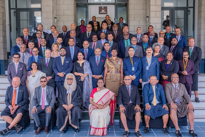 Hon. President of India visits Fijian Parliament House - 06.08.2024