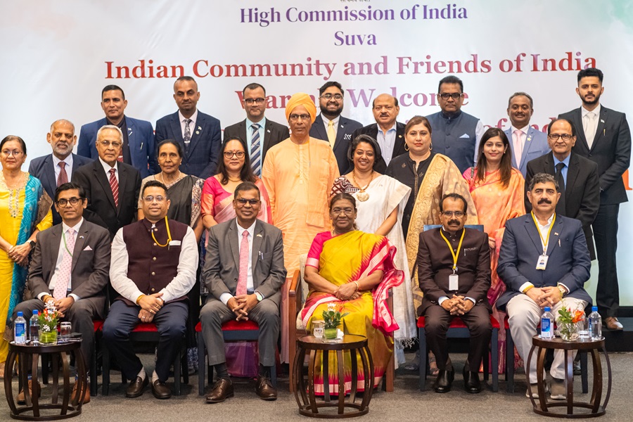  Hon. President of India Addresses Indian Diaspora Community in Suva - 06.08.2024